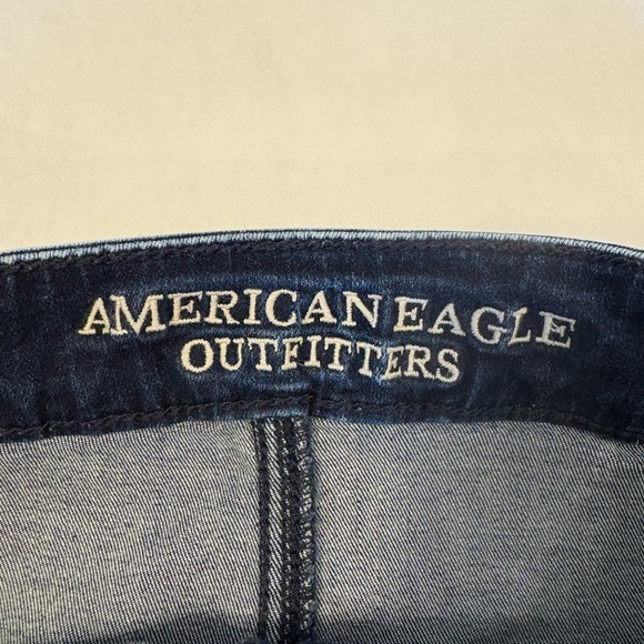 American Eagle Super Stretch denim mini jean skirt size 4 - Picture 4 of 6